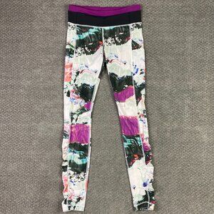Lululemon Speed Tight III All Full On Luxtreme 6 Pigment Wave Black Regal Plum